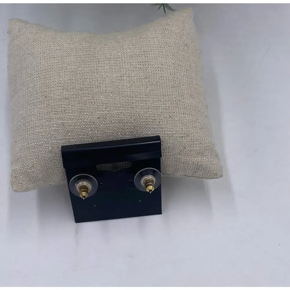 Kate Spade Gold‎ Plated Octagon Stud Earrings 10mm